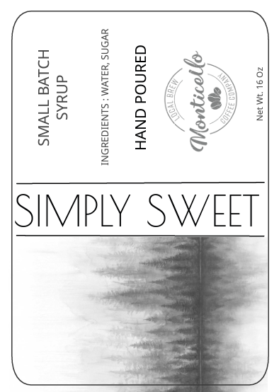 Handmade Syrups