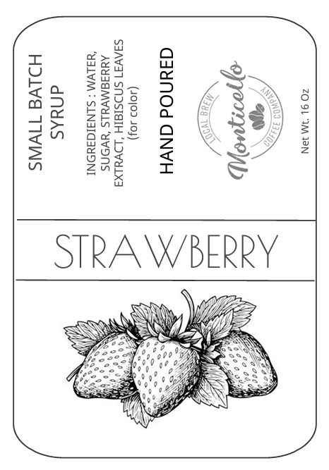 Handmade Syrups