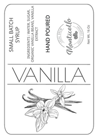 Handmade Syrups